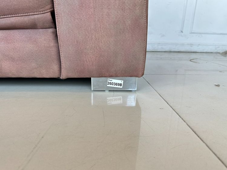 โซฟาแอล เบาะผ้ากำมะหยี่สีน้ำตาล รูปที่ 17