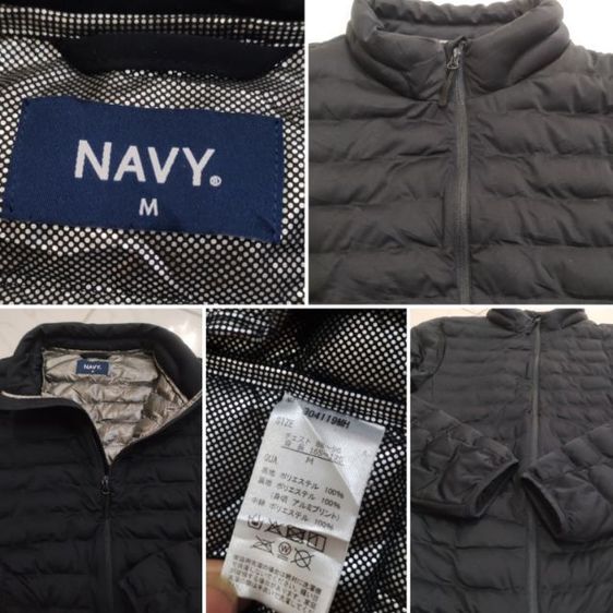 แจ็คเก็ต NAVY❄️🧥ขนเป็ดลอนเล็ก รูปที่ 17