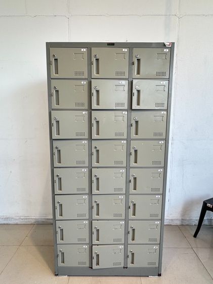 ตู้ล็อคเกอร์เหล็ก 24 ช่อง แบรนด์ ROCKY โครงสีเทา รูปที่ 6