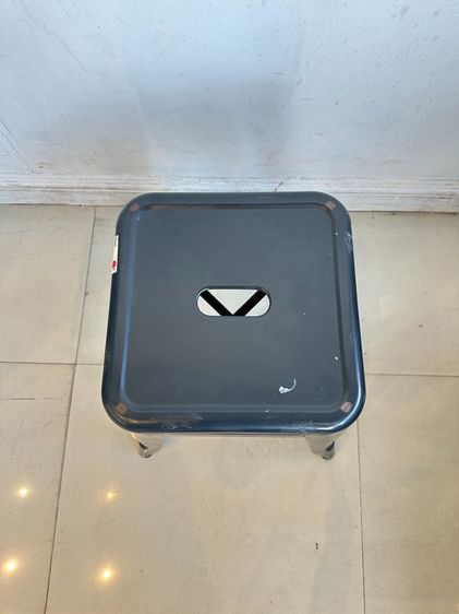 เก้าอี้เหล็ก สีดำ รูปที่ 4