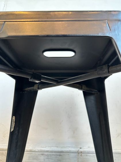 เก้าอี้เหล็ก สีดำ รูปที่ 7