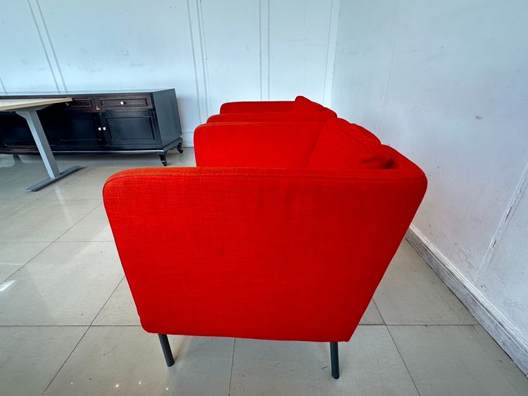 เก้าอี้ แบรนด์ IKEA รุ่น EKERÖ เบาะผ้าสีส้ม รูปที่ 4