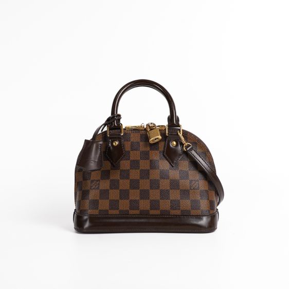 ALMA BB DAMIER EBENE BAG สามารถนัดเข้ามาชมสินค้าจริงหน้าร้านได้ รูปที่ 5