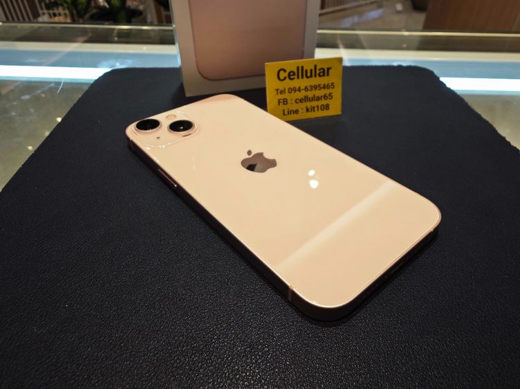 iPhone 13 256GB Batt93 สภาพสวยมาก เครื่องไทย ครบกล่อง รูปที่ 6