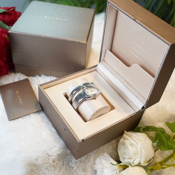 นาฬิกาที่สุดของไอคอนิก Serpenti Tubogas Watch ครบเซ็ท ทักสอบถามเพิ่มเติมได้ค่ะ รูปที่ 3