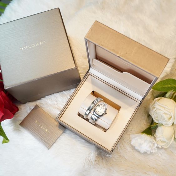 นาฬิกาที่สุดของไอคอนิก Serpenti Tubogas Watch ครบเซ็ท ทักสอบถามเพิ่มเติมได้ค่ะ รูปที่ 2
