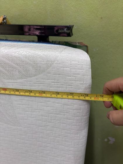 เตียงนอนเหล็กหนา3.5ฟุต+ที่นอนเมม รูปที่ 2