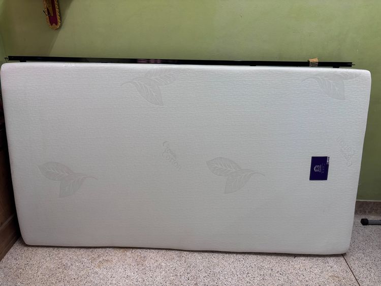 เตียงนอนเหล็กหนา3.5ฟุต+ที่นอนเมม รูปที่ 3