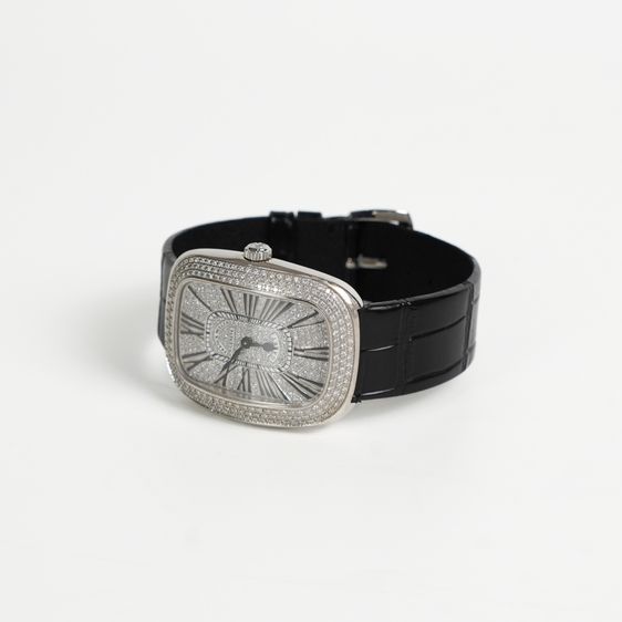นาฬิกาหรู พร้อมกรอบเพชร เพิ่มความหรูหรา Franck Muller  Galet Diamonds Watch เรือนนี้ครบ Full Box พร้อมใบเสร็จ  รูปที่ 14