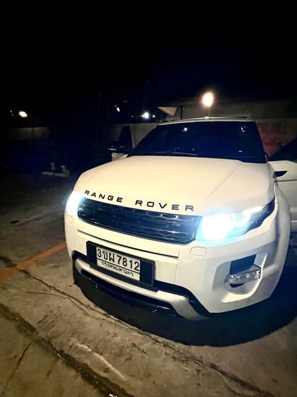 Land Rover Range Rover Evoque 2012 รุ่นย่อยอื่นๆ ดีเซล เกียร์อัตโนมัติ ขาว รูปที่ 2