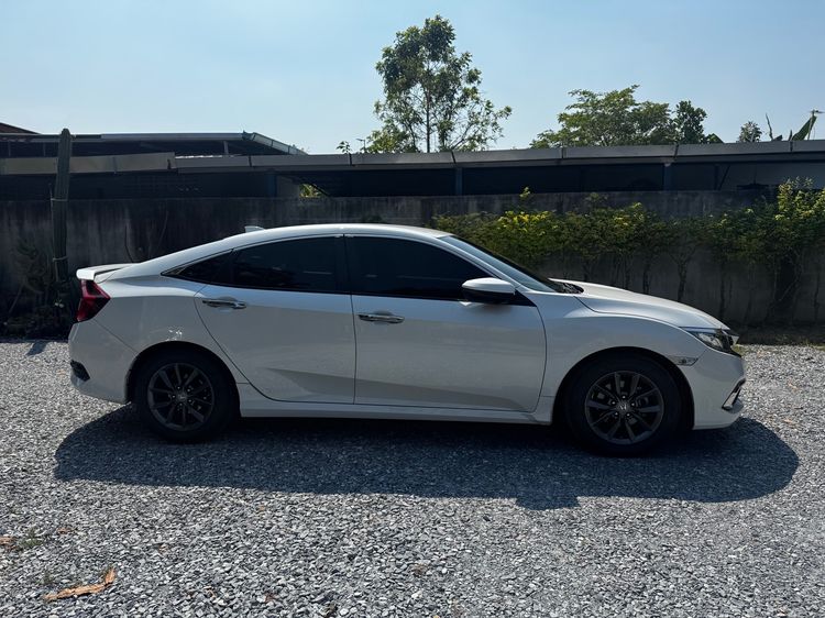 Honda Civic 2020 1.8 EL i-VTEC Sedan เบนซิน ขาว รูปที่ 4