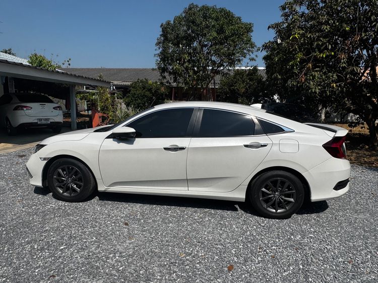 Honda Civic 2020 1.8 EL i-VTEC Sedan เบนซิน ขาว รูปที่ 3