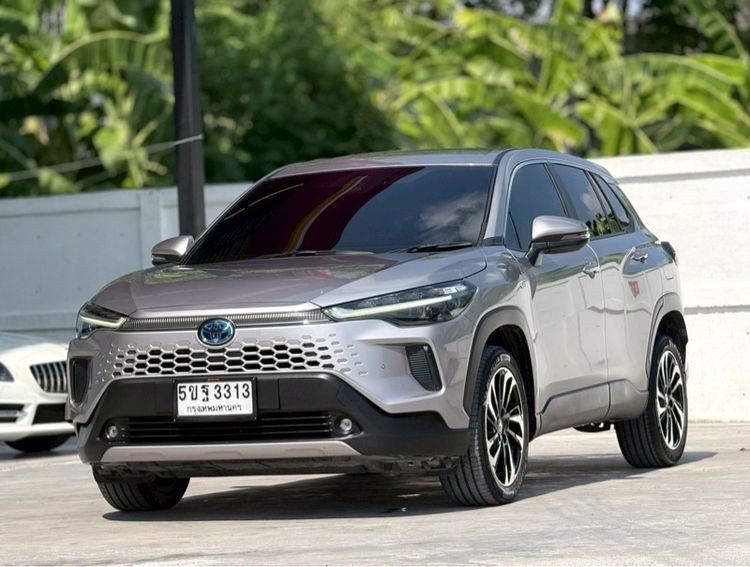 Toyota Corolla Cross 2024 1.8 HEV Premium Utility-car ไฮบริด ไม่ติดแก๊ส เกียร์อัตโนมัติ เทา รูปที่ 3