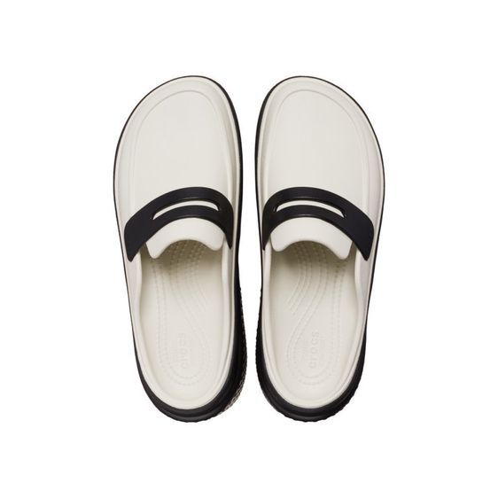 CROCS รองเท้าลำลองผู้ใหญ่ STOMP LOAFER CLOG รุ่น 2099371HR - LINEN BLACK รูปที่ 2