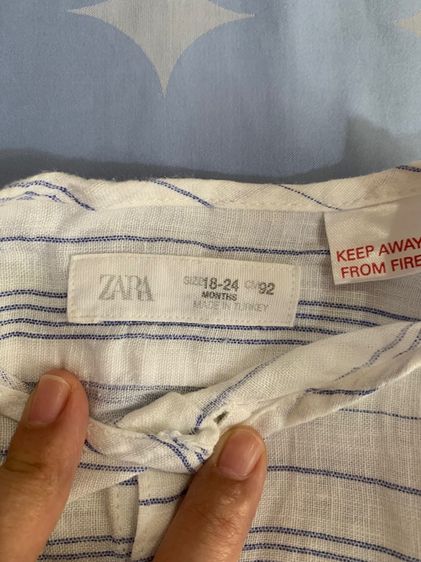 เสื้อเชิ้ตเด็กZara ราคารวม3ตัว