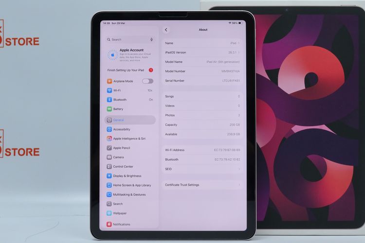 iPad Air M1 256GB WiFi  - ID26030504 รูปที่ 2