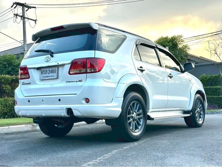 Toyota Fortuner 2007 3.0 V Smart 4WD Utility-car ดีเซล ไม่ติดแก๊ส เกียร์อัตโนมัติ ขาว รูปที่ 4