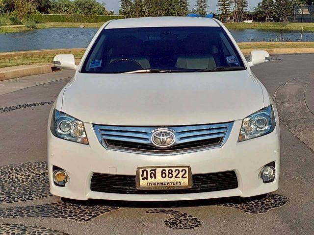 Toyota Camry 2010 2.4 Hybrid Sedan ไฟฟ้า ไม่ติดแก๊ส เกียร์อัตโนมัติ ขาว รูปที่ 2