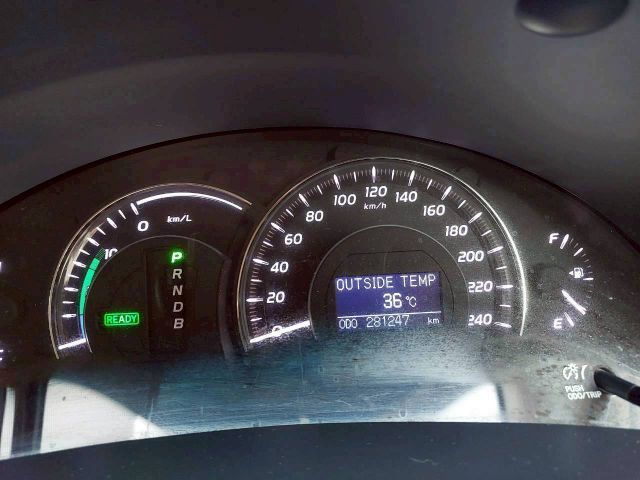 Toyota Camry 2010 2.4 Hybrid Sedan ไฟฟ้า ไม่ติดแก๊ส เกียร์อัตโนมัติ ขาว รูปที่ 4