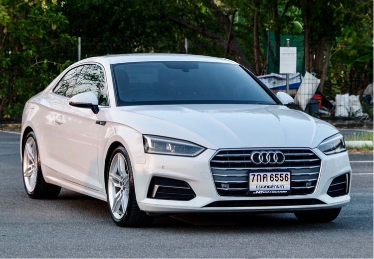 รถ Audi Audi A5  Coupe 40 TFSI S line สี ขาว
