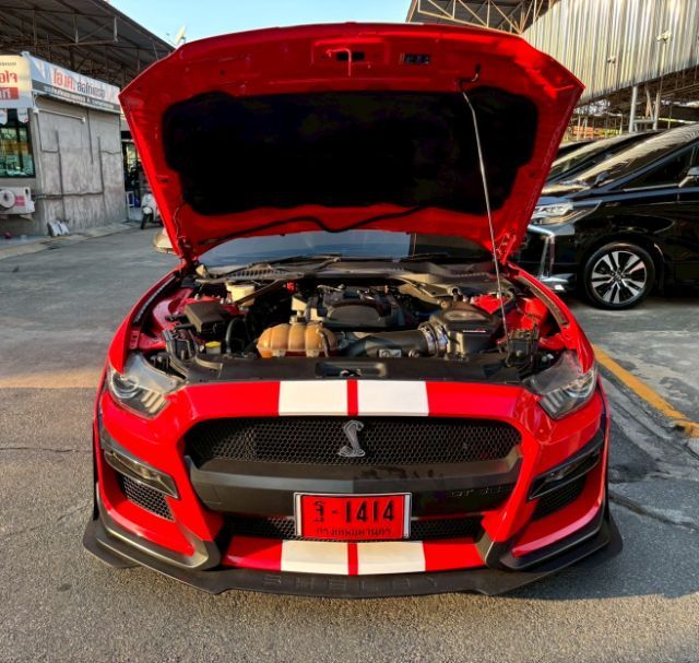 Ford Mustang 2017 2.3 Ecoboost Sedan เบนซิน เกียร์อัตโนมัติ แดง รูปที่ 4