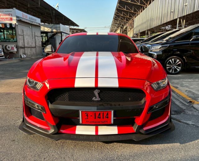 Ford Mustang 2017 2.3 Ecoboost Sedan เบนซิน เกียร์อัตโนมัติ แดง รูปที่ 2