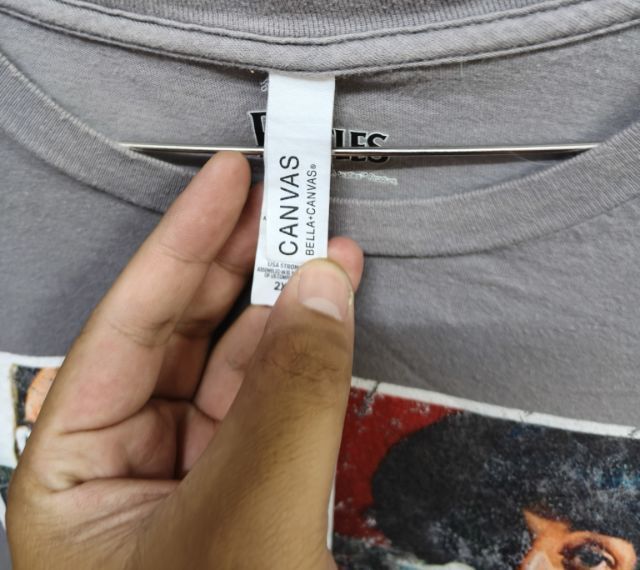 เทา XXL แขนสั้น อื่นๆ เสื้อคอกลม ลายอัลบั้ม "Let It Be" ของวง The Beatles สถาพใช้งานแล้ว วินเทจ