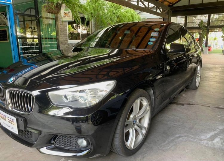 BMW Series 5 2015 520d Utility-car ดีเซล ไม่ติดแก๊ส เกียร์อัตโนมัติ ดำ รูปที่ 2