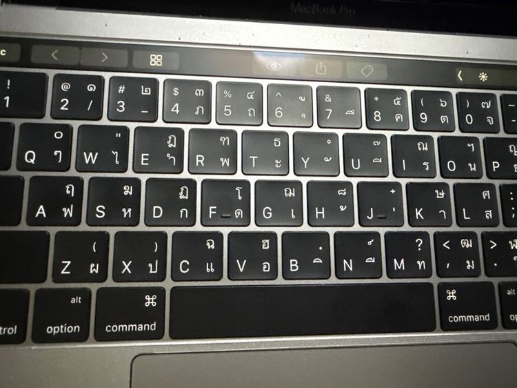 Mac Book Pro 13 2016 Touch Bar Core i7 3.3 GHz SSD 1 TB Ram 16 KB ไทย แบต ใหม่ มีกล่อง ลง Win11 License รูปที่ 6