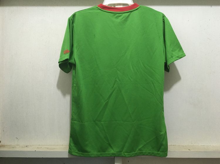 เสื้อกีฬา แบรนด์ DESCENTE+WILSON แพ็คคู่ (สินค้ามีตำหนิ) สีเขียวกับสีขาว รูปที่ 3