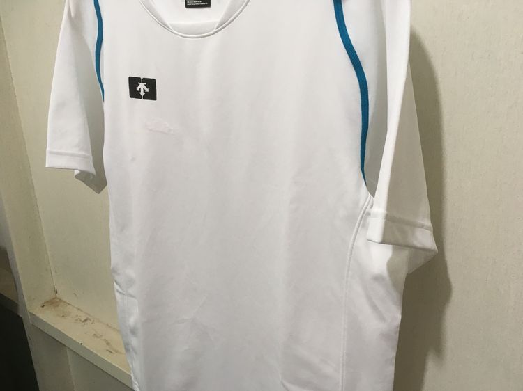 เสื้อกีฬา แบรนด์ DESCENTE+WILSON แพ็คคู่ (สินค้ามีตำหนิ) สีเขียวกับสีขาว รูปที่ 14