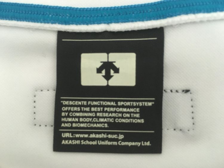 เสื้อกีฬา แบรนด์ DESCENTE+WILSON แพ็คคู่ (สินค้ามีตำหนิ) สีเขียวกับสีขาว รูปที่ 15