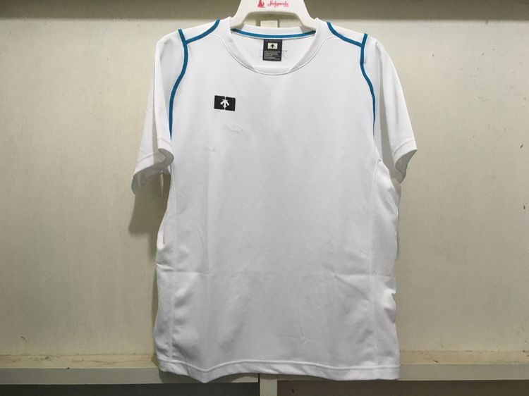 เสื้อกีฬา แบรนด์ DESCENTE+WILSON แพ็คคู่ (สินค้ามีตำหนิ) สีเขียวกับสีขาว รูปที่ 10