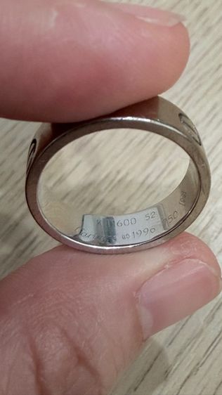 แหวน cartier ring รุ่นlove (หนา) รูปที่ 6