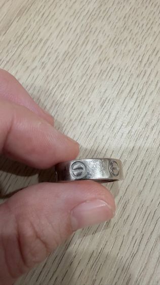 แหวน cartier ring รุ่นlove (หนา) รูปที่ 9