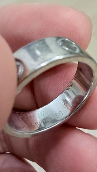 แหวน cartier ring รุ่นlove (หนา) รูปที่ 5