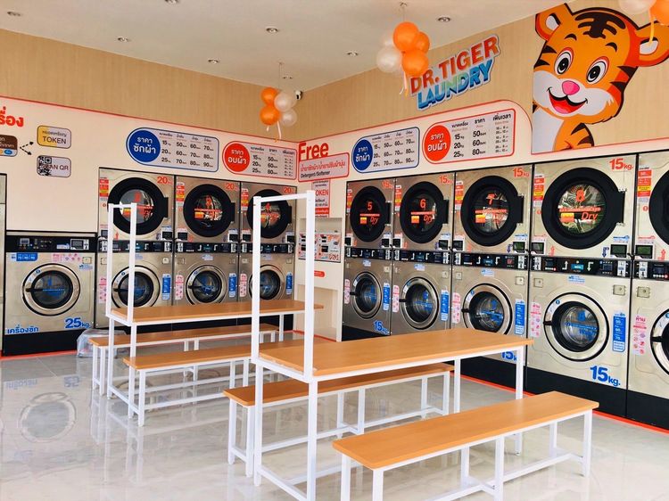 อื่นๆ เซ้งกิจการ ร้านซักผ้า 24 ชม. ซอยรามคำแหง 68 ติดกับเซเว่น เครื่องเยอะกว่า 18 เครื่อง