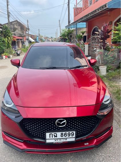 รถ Mazda Mazda 2 1.3 High Connect สี แดง