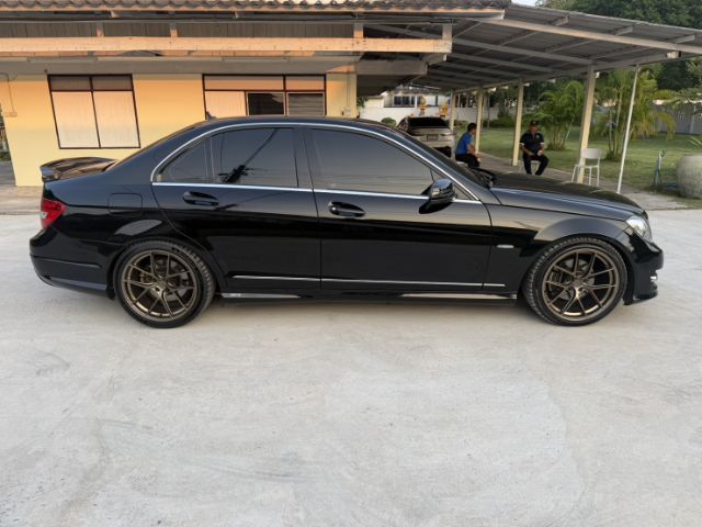 Mercedes-Benz C-Class 2011 C180 เบนซิน เกียร์อัตโนมัติ ดำ รูปที่ 4