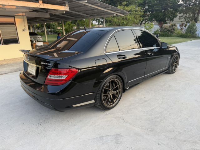 Mercedes-Benz C-Class 2011 C180 เบนซิน เกียร์อัตโนมัติ ดำ รูปที่ 2