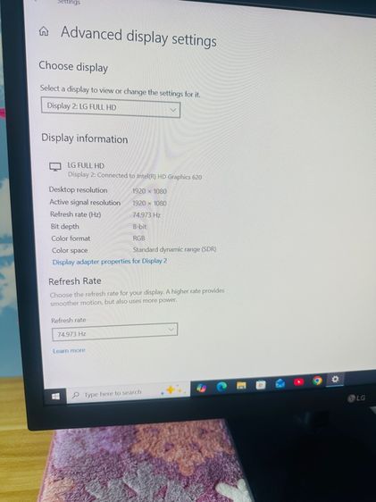 จอคอม 24“ 75hz รูปที่ 2