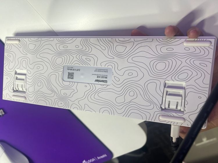 Keyboard Womier w68 he 65percent add Keycap สีดำ รูปที่ 4