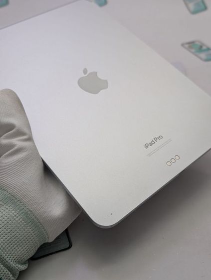 ขาย เทิร์น iPad Pro 11 2024 M4 Wifi 256 Gb ศูนย์ไทย มีตัวเครื่องอย่างเดียว ไม่มีอุปกรณ์อื่น สุขภาพแบต 87 เพียง 21,590 บาท เท่านั้น ครับ  รูปที่ 7