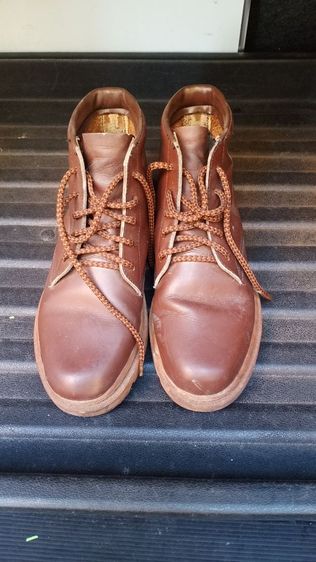 รองเท้าหนังหุ้มข้อ สีน้ำตาล เบอร์40 รูปที่ 3