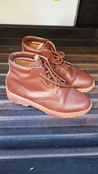 รองเท้าหนังหุ้มข้อ สีน้ำตาล เบอร์40 รูปที่ 4