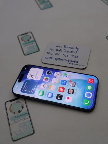 ขาย เทิร์น iPhone 17 256 ศูนย์ไทย สภาพใหม่เอี่ยม อุปกรณ์ครบยกกล่อง สุขภาพแบต 100 ประกันยาว 10 เดือน เพียง 24,990 บาท ครับ  รูปที่ 3