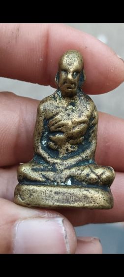 พระรูปหล่อเก่า พร้อมกรอบ 1 องค์ รูปที่ 17