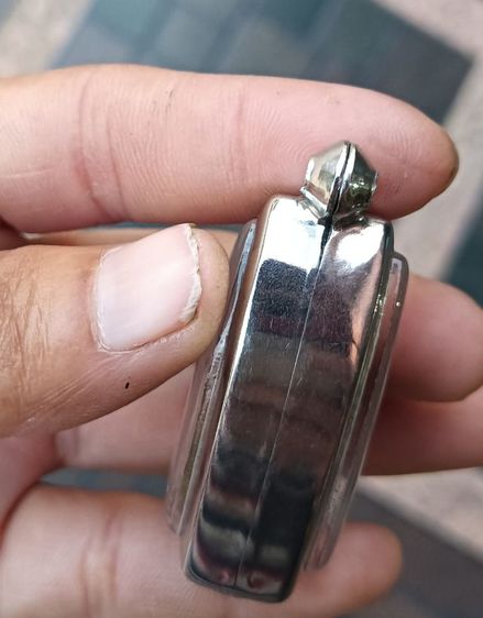 พระรูปหล่อเก่า พร้อมกรอบ 1 องค์ รูปที่ 3