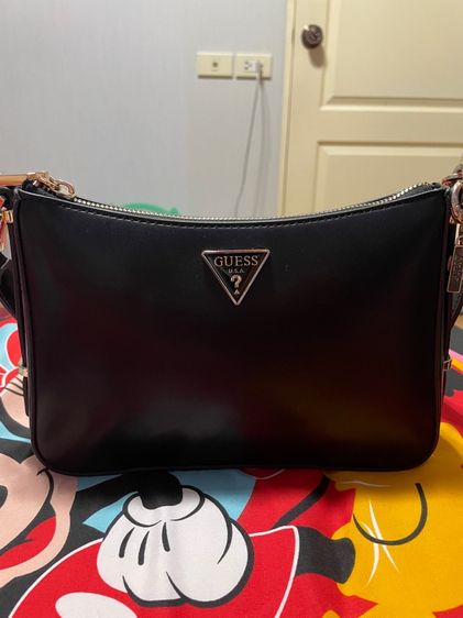 หญิง ดำ ผ้าใบ Guess กระเป๋า