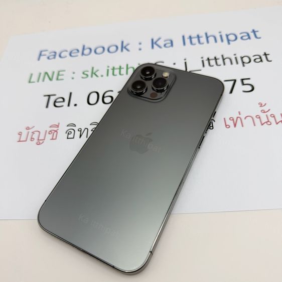 iPhone 12 Pro Max สีGraphite 128gb รูปที่ 3